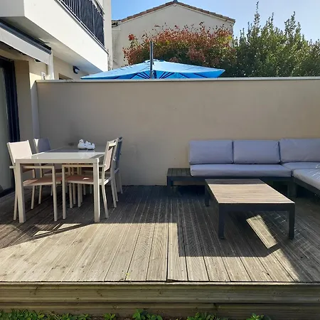 Jardin Prive Et Terrasse - T2 A De Buch, Proche Plages Et Activites - Fr-1-319-424 Apartman La Teste-de-Buch